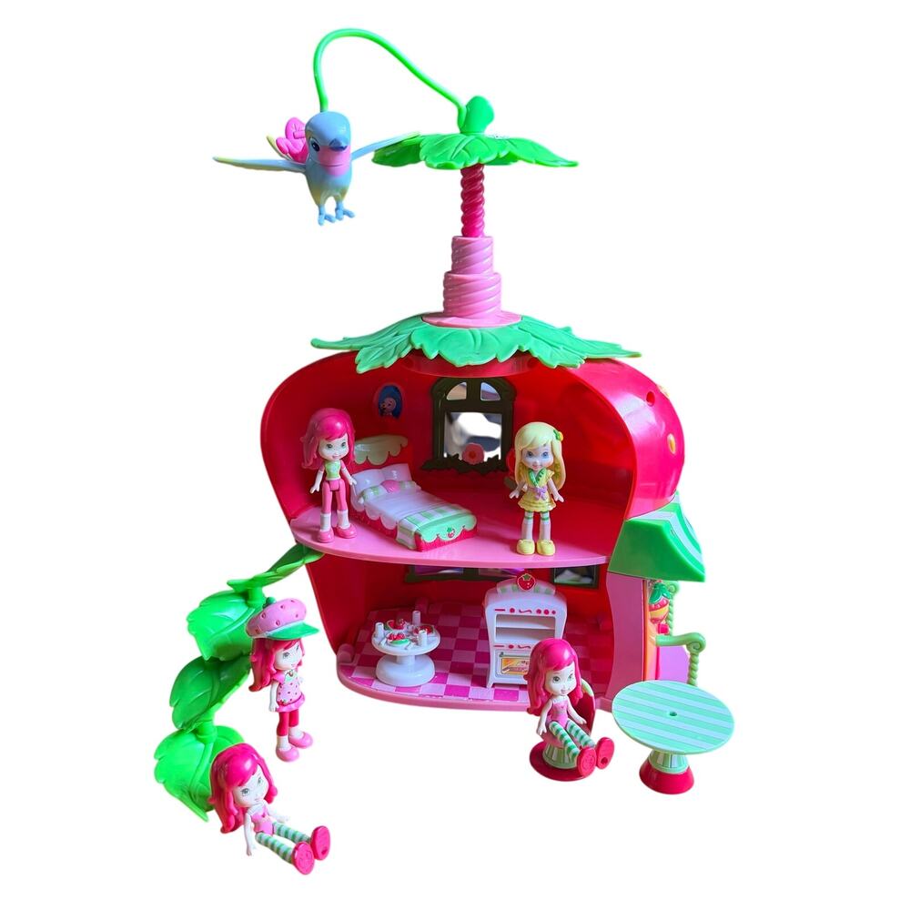 2008 Hasbro Strawberry Shortcake Berry Cafe Playset Dollhouse Figure Accessories